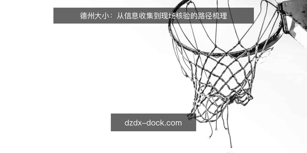德州大小:从信息收集到现场核验的路径梳理 — 基线:明确需求边界 配图